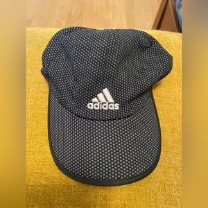 Adidas Black and Gray Cap